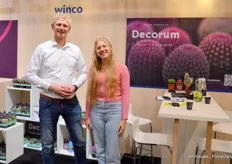Arjen Winco together with his daughter Nikki, a grower specialized in a huge variety of succulents